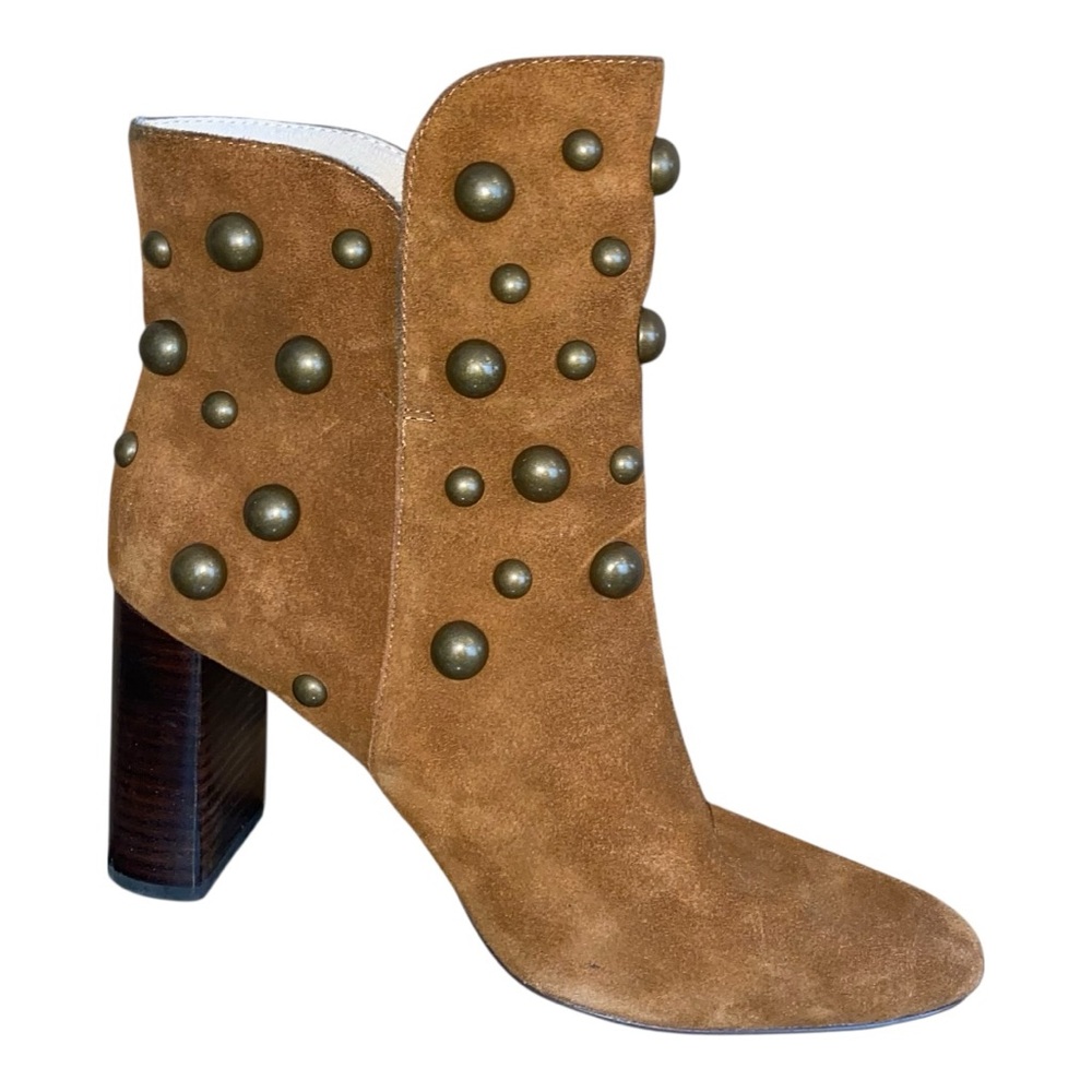 C3 Cecelia New York Brace Stud Bootie in Brown - Picture 2 of 16